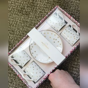 Brandnew Grace's teaware  Espresso/Tea Set of 4